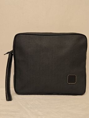 Dunhill Vintage Men's Black Travel  Toiletry Bag